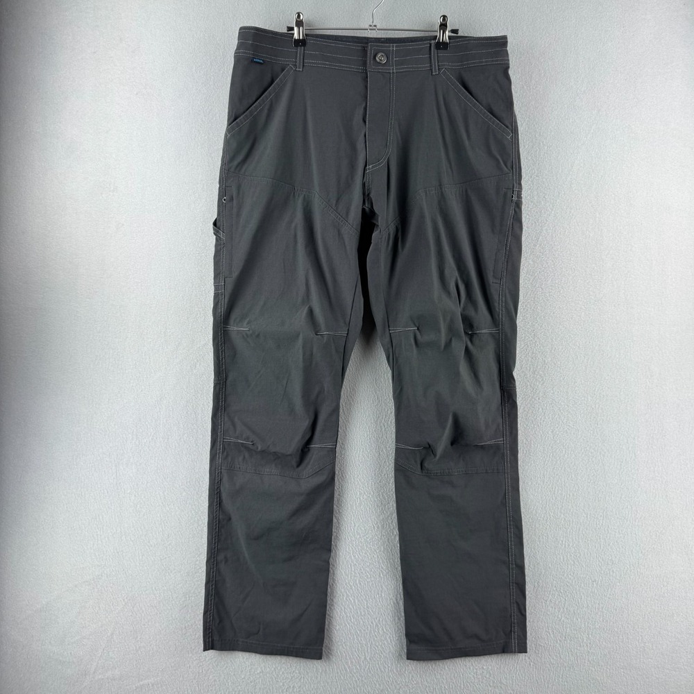 Kuhl Renegade Pants MEns‎ 36x32 Gray Stretch Hiking Cargo Outdoor Lightweight